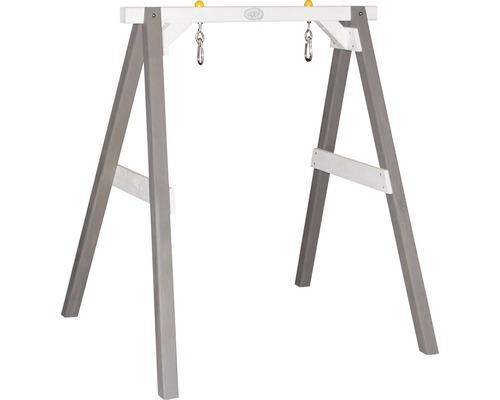 Schommelstandaard van hout met ophanging voor schommels