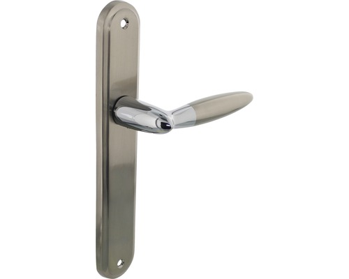 Deurklink met lang schild