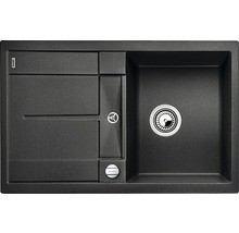 Spoelbak van silgranit met afdruiprek