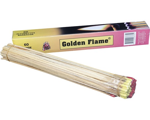GOLDEN FLAME Lange lucifers 60 st