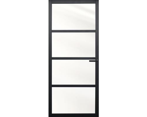 PERTURA Binnendeur industrieel zwart 1005 opdek links 83 x 201,5 cm
