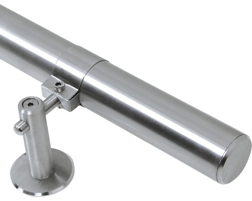 Roestvrijstalen leuning met beugel