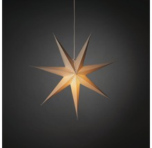 Decoratieve papieren ster om op te hangen