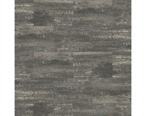 EXCLUTON Terrastegel+ met facet grijszwart, 20 x 30 x 4 cm