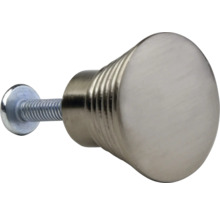 Metalen meubelknop met schroef