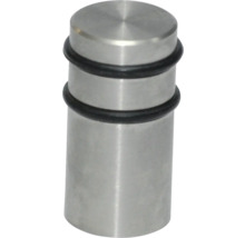 Metalen deurstopper met twee rubberen ringen