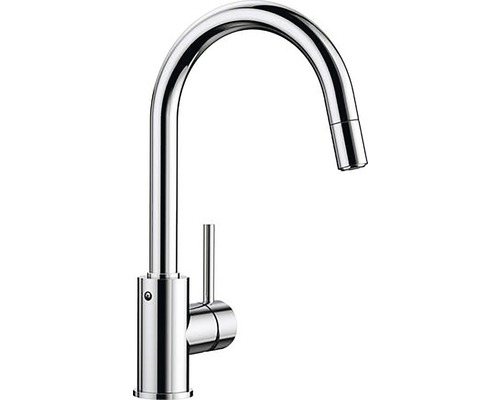 BLANCO Keukenkraan met uittrekbare handdouche Mida-S chroom BLANCO Keukenkraan met uittrekbare handdouche Mida-S chroom