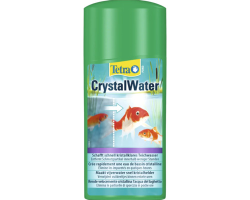 TETRA Crystalwater 500 ml vijverwaterconditioner Tetra Crystal Water voor snelle vijverwaterreiniging