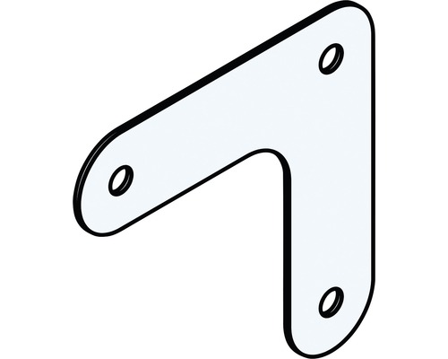 Hoekconnector met drie bevestigingsgaten