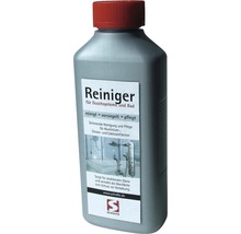 Reiniger voor douchesystemen en bad in een fles