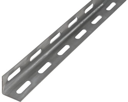 KAISERTHAL Hoekprofiel 27x27x1,5 mm staal 100 cm Geperforeerde metalen hoek voor constructies