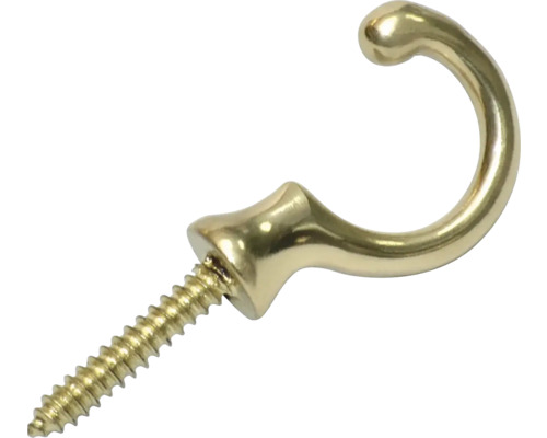 Kledinghaak met schroef voor wandmontage