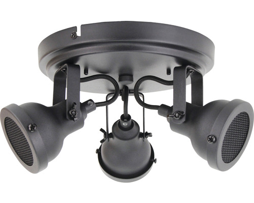 Plafondlamp met drie spots