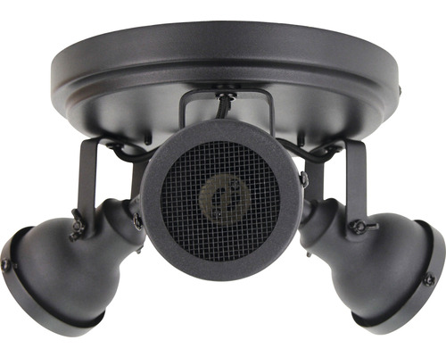 Plafondlamp met drie spots