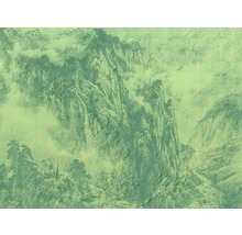 Behang met berglandschapmotief