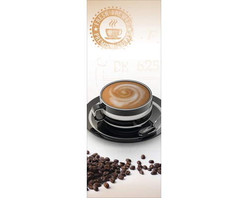 PURE LIVING Schilderij canvas Coffee brand II 30x80 cm