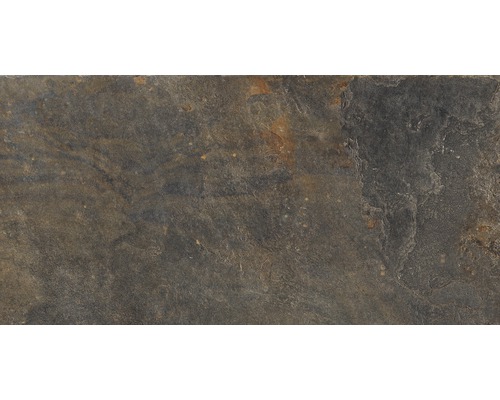 Wand- en vloertegel Schiefer multicolor 30x60 cm gerectificeerd