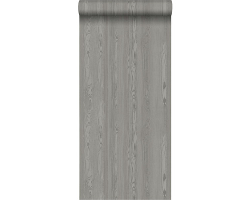 ORIGIN Vliesbehang 347525 Matières - Wood houten planken grijs