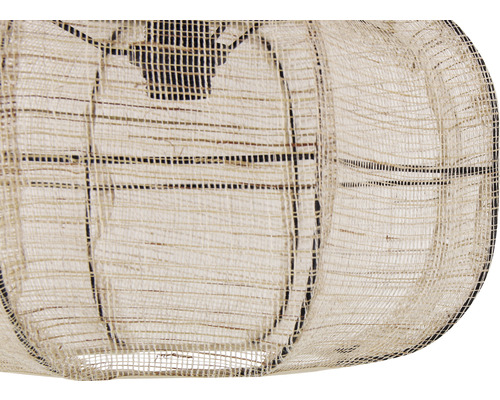 Decoratieve hanglamp van natuurlijke vezels voor binnenshuis