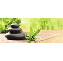 Decoratieve stenen met bamboe voor wellness