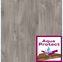 Laminaatvloer met houtstructuur en Aqua Protect keurmerk