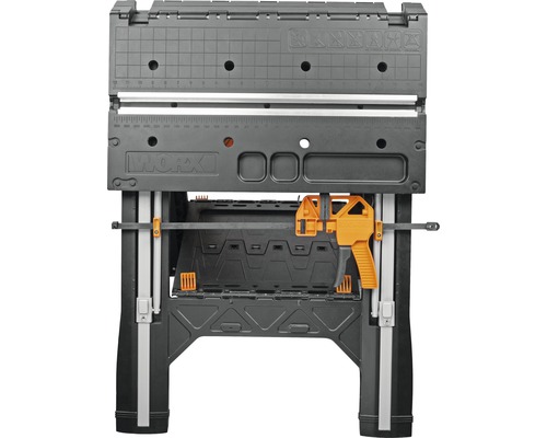 Worx werkbank met schroefklem