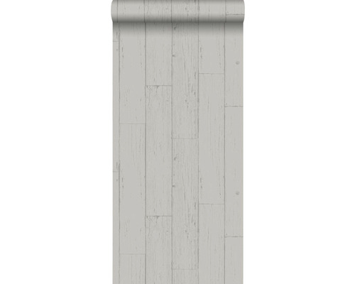 ORIGIN Vliesbehang 347538 Matières - Wood verweerde houten planken taupe