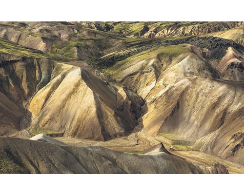 KOMAR Fotobehang vlies SH062-VD4 Shiny Mountains 400x250 cm