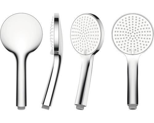 Handdouche in verschillende aanzichten