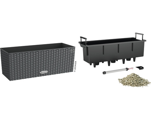 Lechuza balkonbak met irrigatiesysteem en accessoires