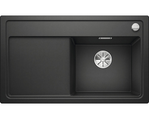 Spoelbak van silgraniet met twee wasbakken