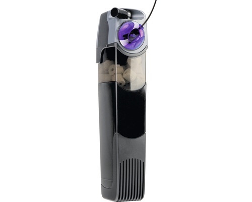 Aquarium intern filter met filtermedia