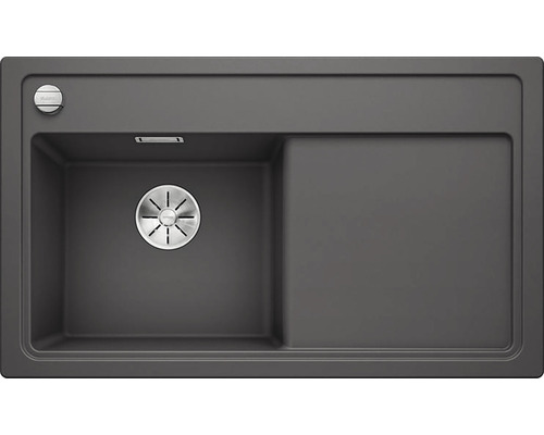 Spoelbak van silgranit met afdruiprek