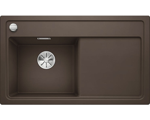 Spoelbak van composietmateriaal met afdruiprek