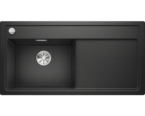 Spoelbak van silgranit met afdruiprek