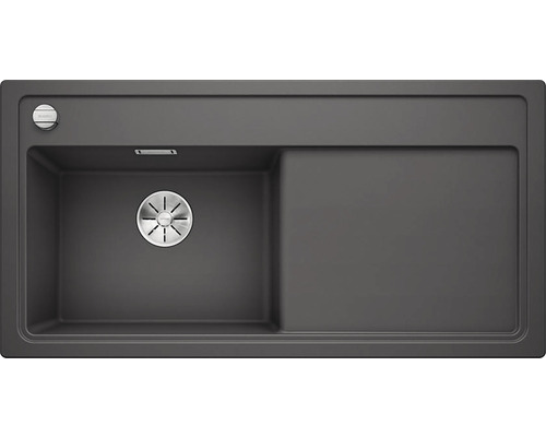 Spoelbak van composietmateriaal met afdruiprek