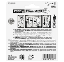 TESA Powerstrips zelfklevende haak small metaal rond 2 stuks