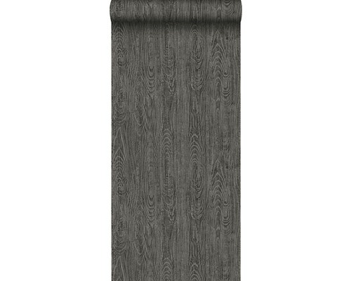 ORIGIN Vliesbehang 347559 Matières - Wood houten planken grijs