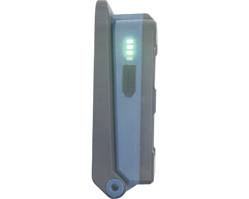 Accu met USB-aansluiting en laadniveau-indicator