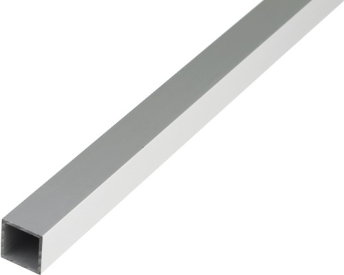 KAISERTHAL Vierkante buis 30x30x2 mm aluminium zilver, 100 cm Aluminium vierkante buis