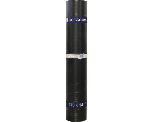 Kodagum 470K14 dakleer bezand zwart 1 x 6 mtr