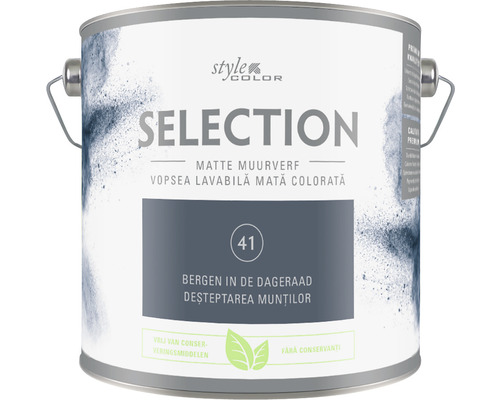 SELECTION StyleColor Muurverf kleur 41 Bergen in de dageraad mat 2,5 l