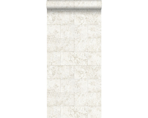 ORIGIN Vliesbehang 347579 Matières - Stone kalkstenen blokken beige