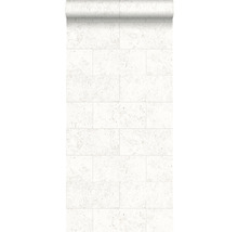ORIGIN Vliesbehang 347580 Matières - Stone kalkstenen blokken wit-thumb-0
