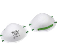 Werkzeyt fijnstofmaskers FFP1 NRD, twee stuks