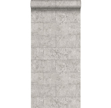 ORIGIN Vliesbehang 347581 Matières - Stone kalkstenen blokken grijs-thumb-0