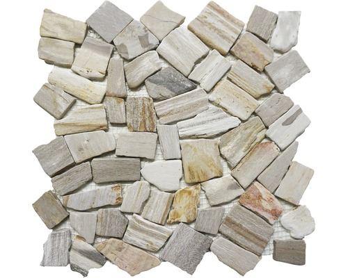 Mozaïektegel natuursteen Fossil 30,5x30,5 cm