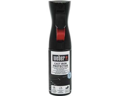 Weber gietijzer beschermingsspray voor het onderhoud en de bescherming van gietijzer