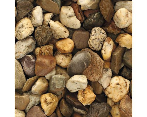 Close-up van rivierkeien voor tuin- en landschapsarchitectuur