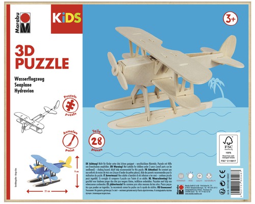 MARABU KiDS 3D-Puzzel watervliegtuig